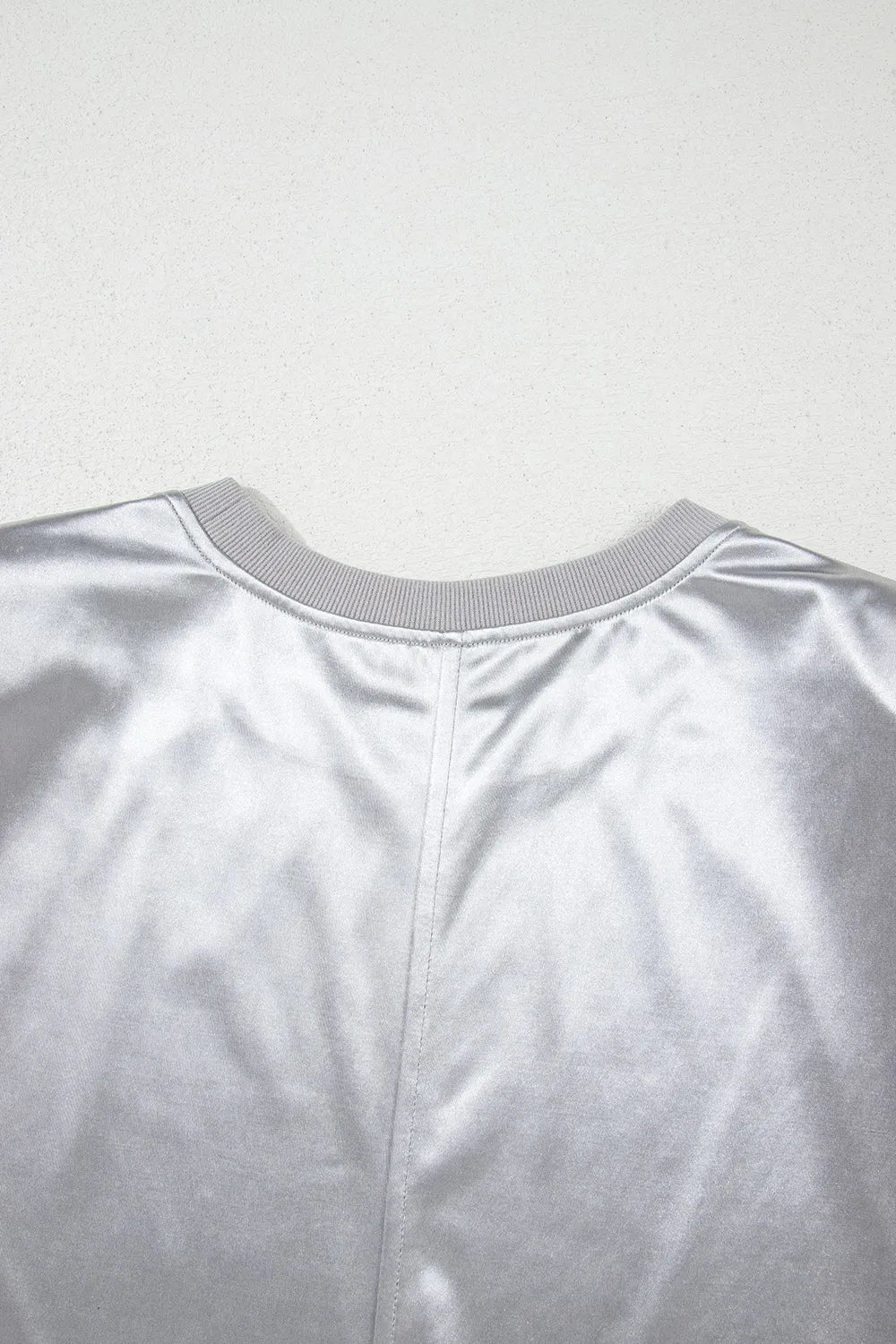 Round Neck Satin Tank Top OutfitFlow