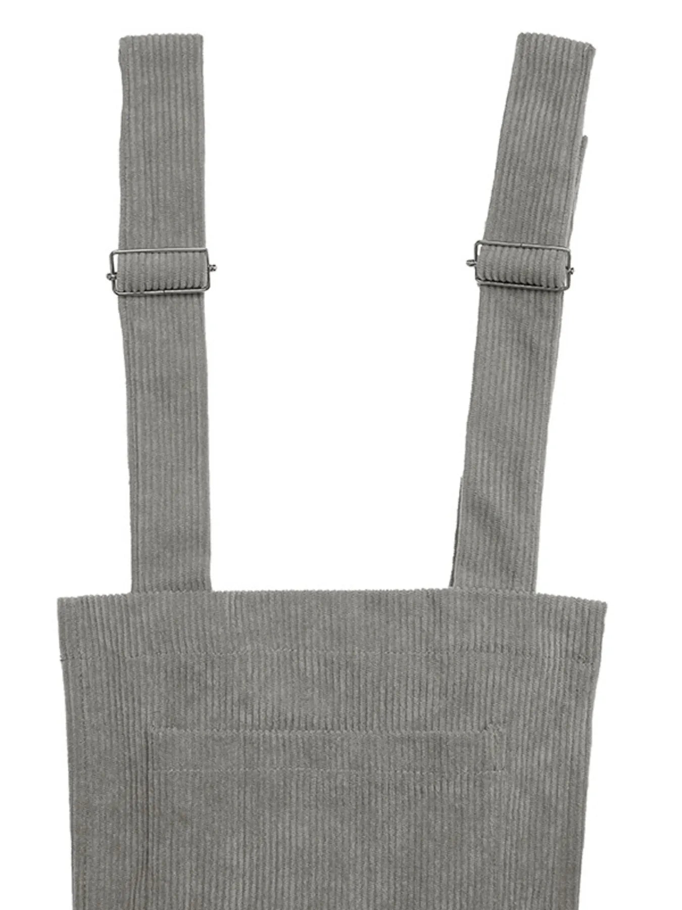 Slit Wide Leg Overalls with Pockets OutfitFlow