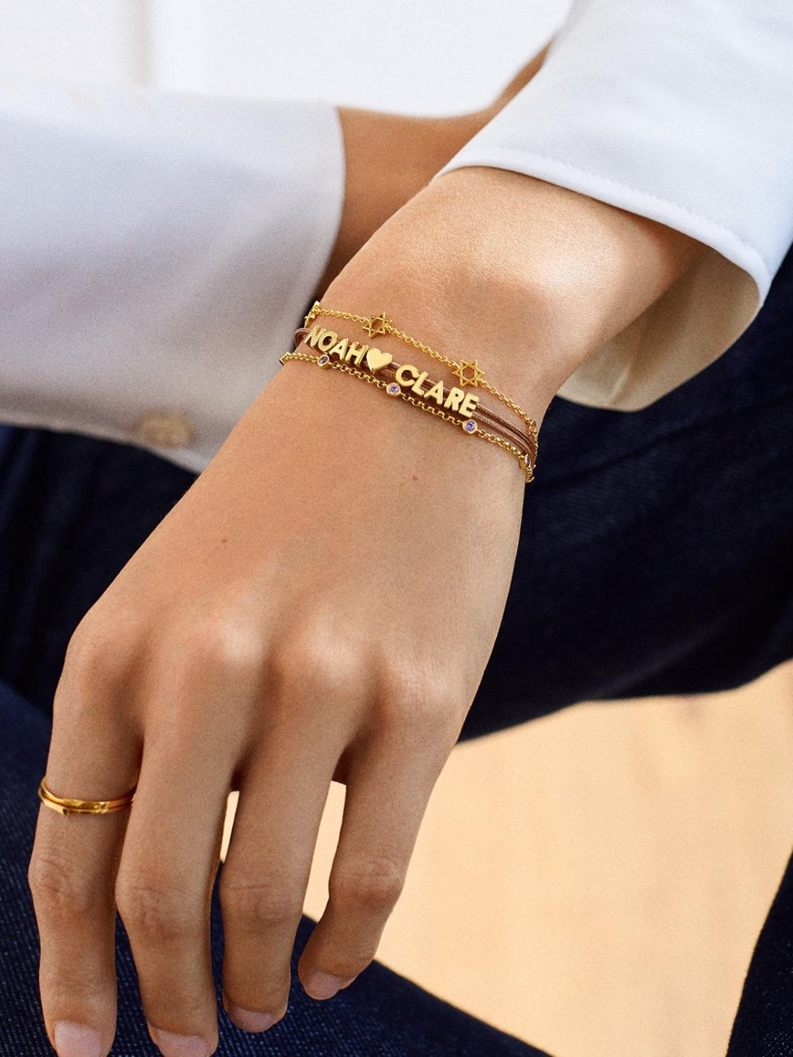 Outfit Flow - 18K Gold-Plated Titanium Steel Bracelet