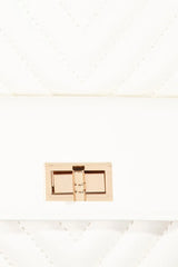 Fame Faux Leather Cushioned Sling Bag OutfitFlow