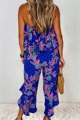 Outfit Flow - Printed Tube Jumpsuit