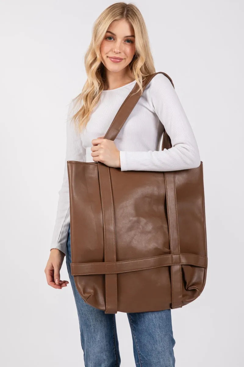Fame Hat Carrier Tote Bag OutfitFlow