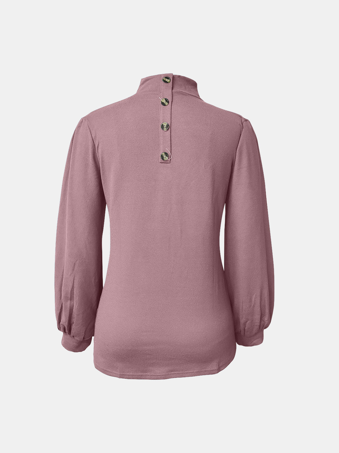 Outfit Flow - Full Size Mock Neck Long Sleeve T-Shirt