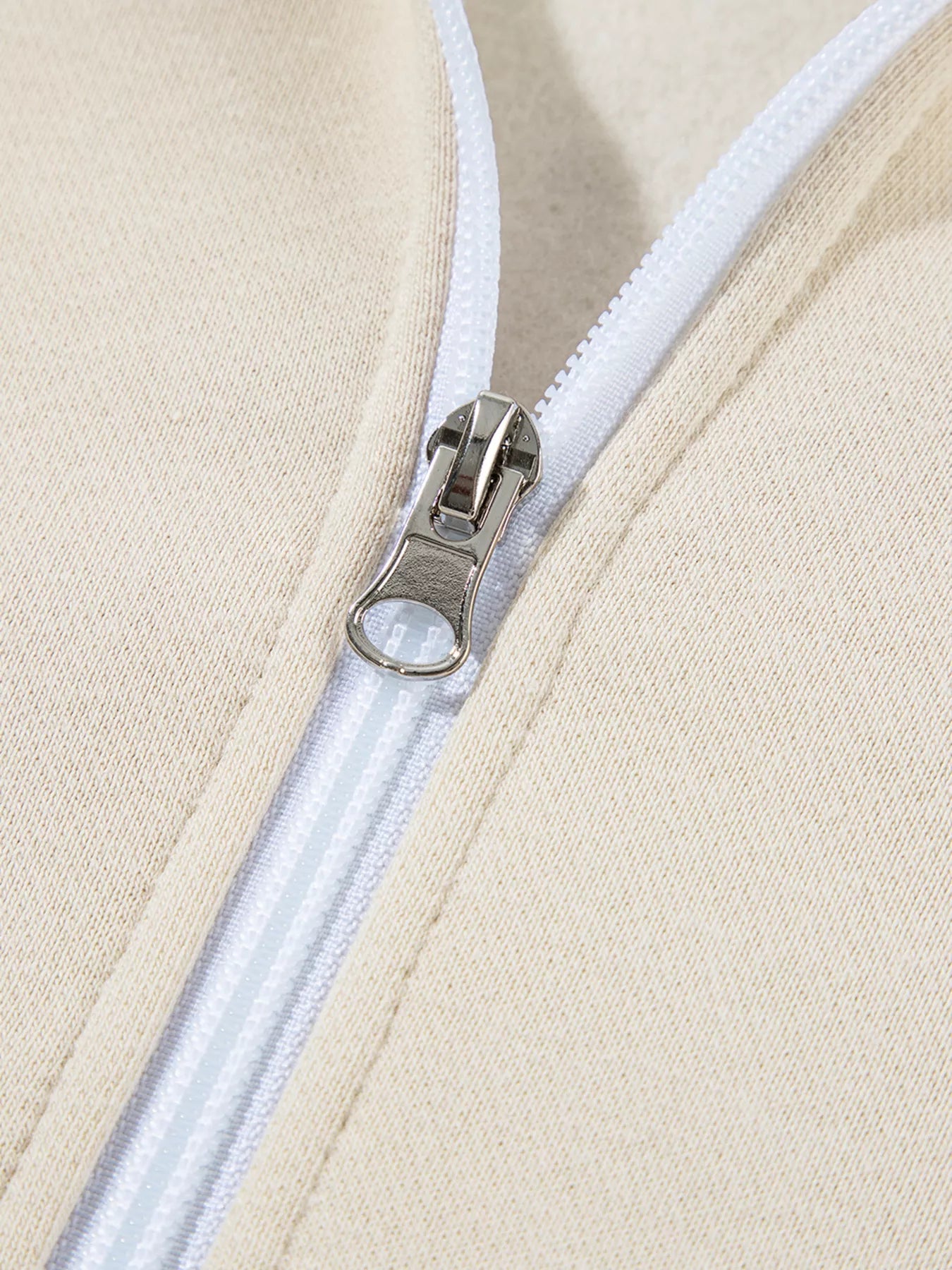 Drop Shoulder Zip Up Jacket and Drawstring Pants Active 2pcs Set OutfitFlow