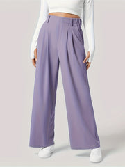 Outfit Flow - Wide Leg Pants with Pockets