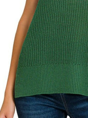 Zenana Oversized Crew Neck Sweater OutfitFlow