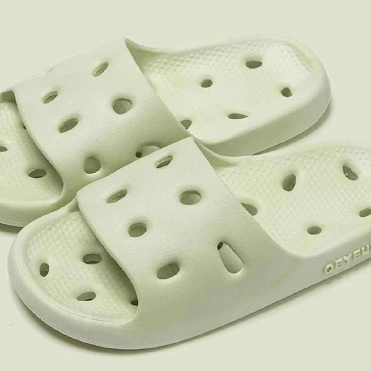 Open Toe Platform Slippers OutfitFlow