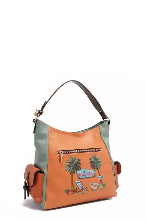Nicole Lee USA Sun and Sand Hobo Handbag OutfitFlow