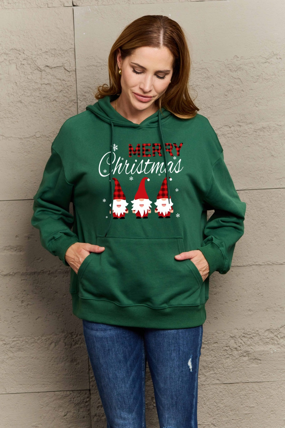 Outfit Flow - Simply Love Full Size MERRY CHRISTMAS Graphic Hoodie