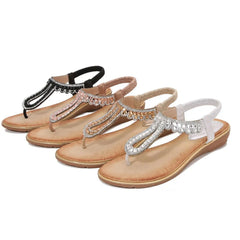 Toe Post Wedge Sandals OutfitFlow