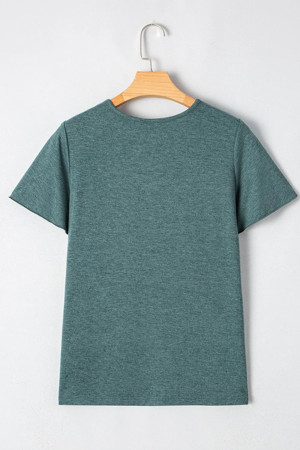 V-Neck Short Sleeve T-Shirt OutfitFlow