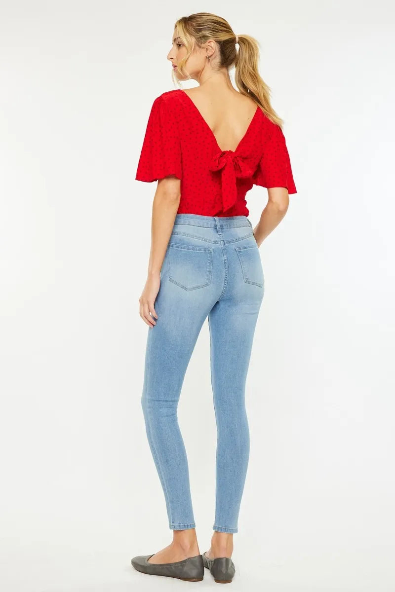 Kancan High Rise Super Skinny Jeans OutfitFlow
