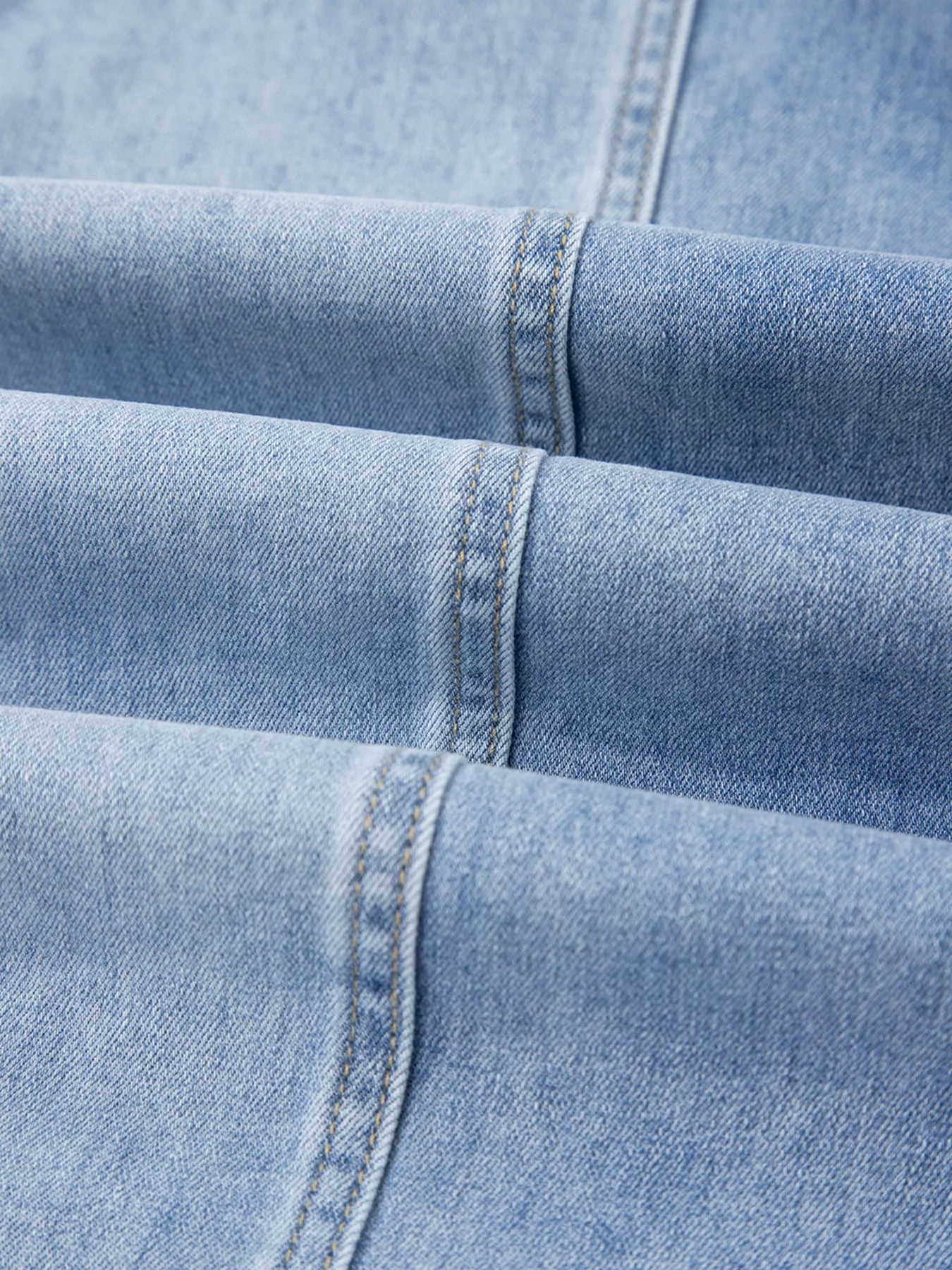 Wide Leg Drawstring Raw Hem Jeans OutfitFlow