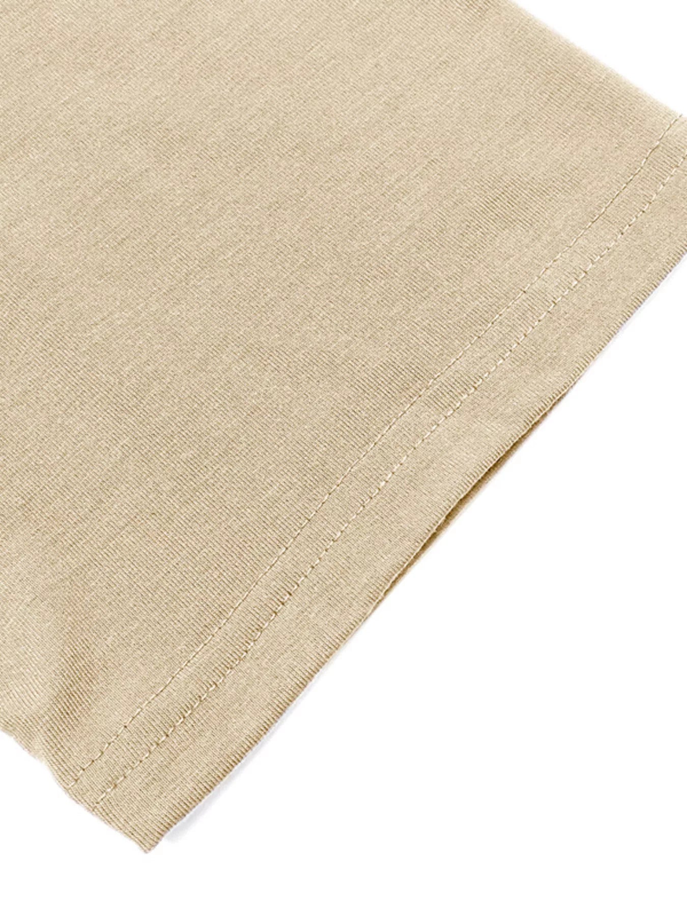 Oversized Solid Color Casual T-Shirt OutfitFlow