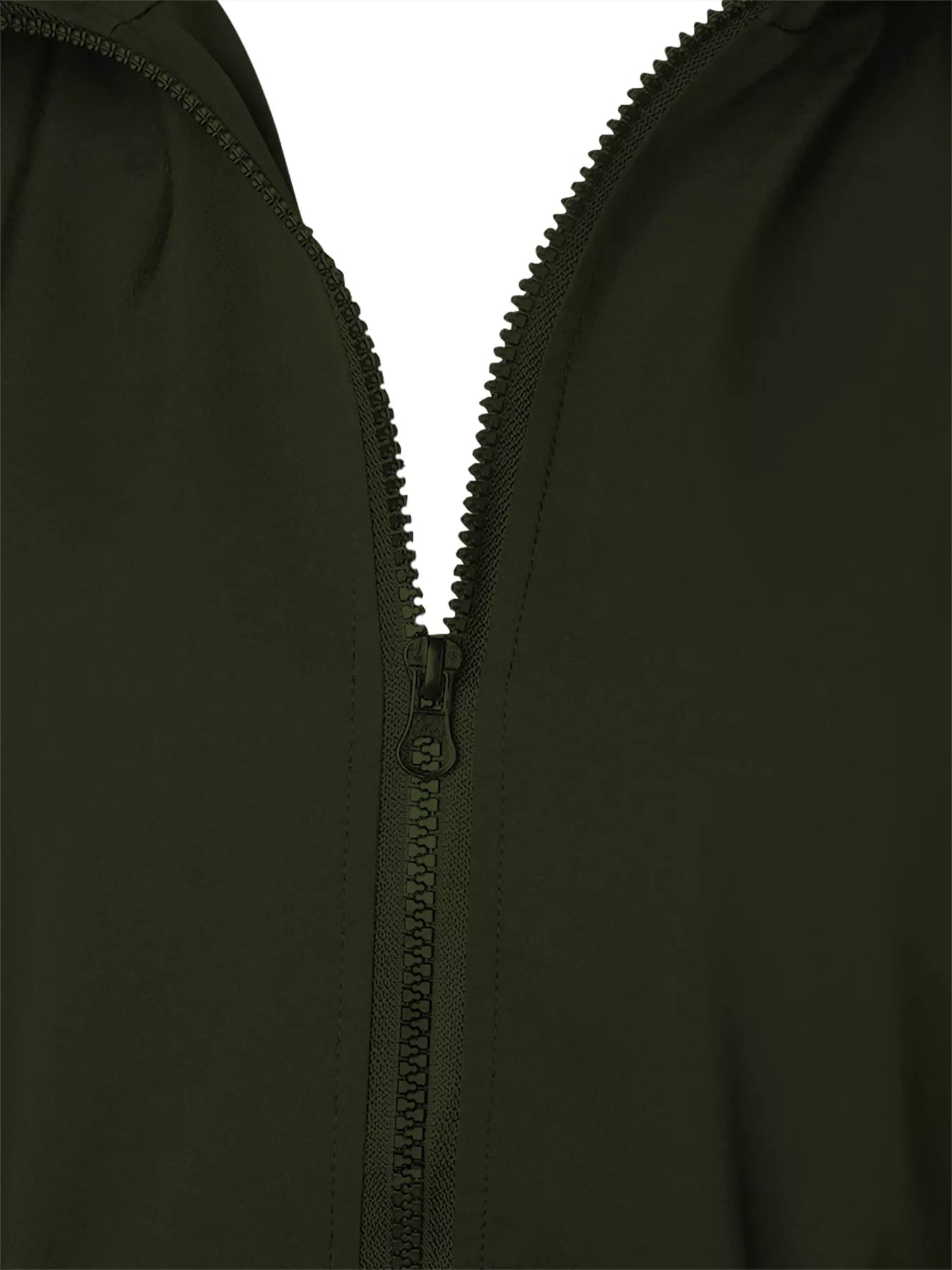 Zip Up Waterproof Hooded Outerwear OutfitFlow