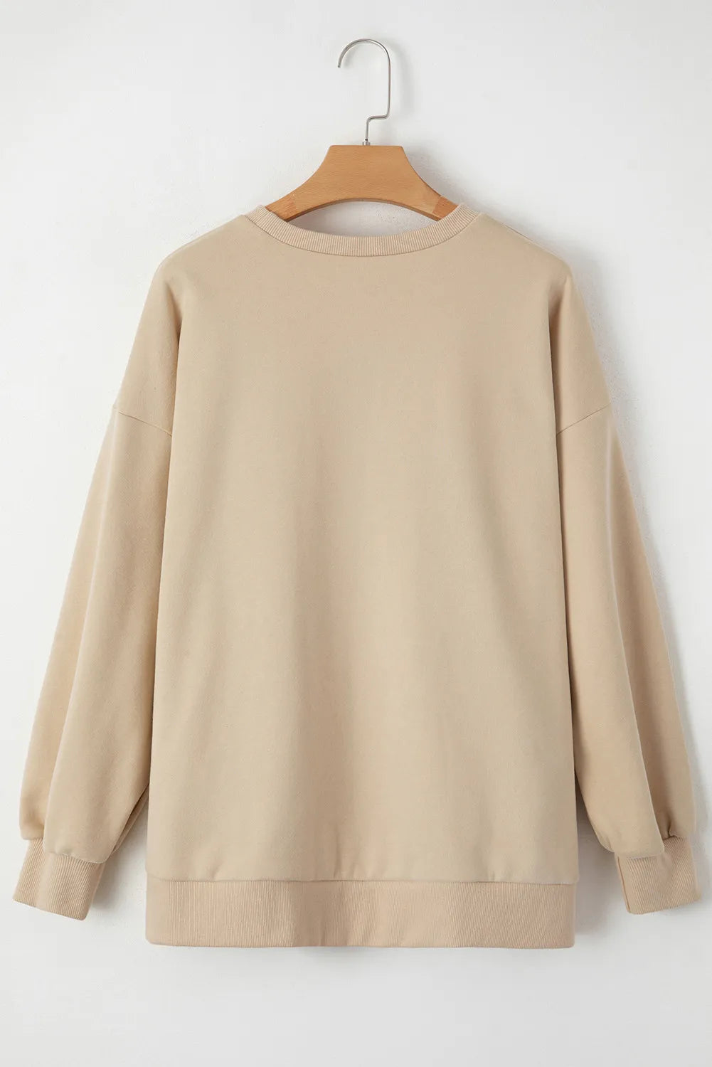 Outfit Flow - Round Neck Long Sleeve Sweatshirt