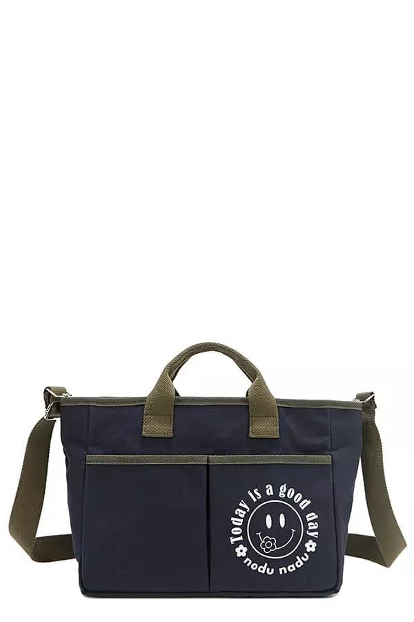 Nicole Lee USA Canvas Tote Bag Trendsi