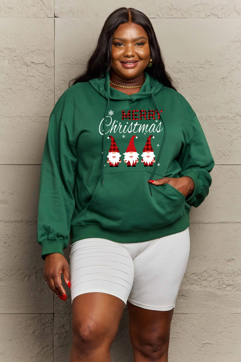 Outfit Flow - Simply Love Full Size MERRY CHRISTMAS Graphic Hoodie