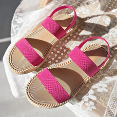 Open Toe Flats Sandals OutfitFlow