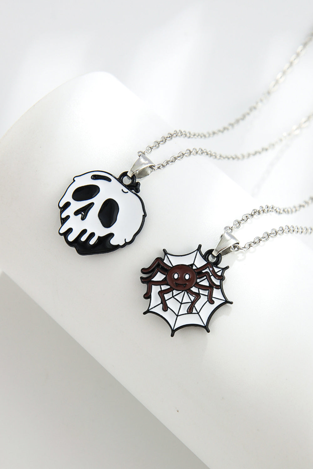Two-Piece Halloween Theme Necklace Set OutfitFlow