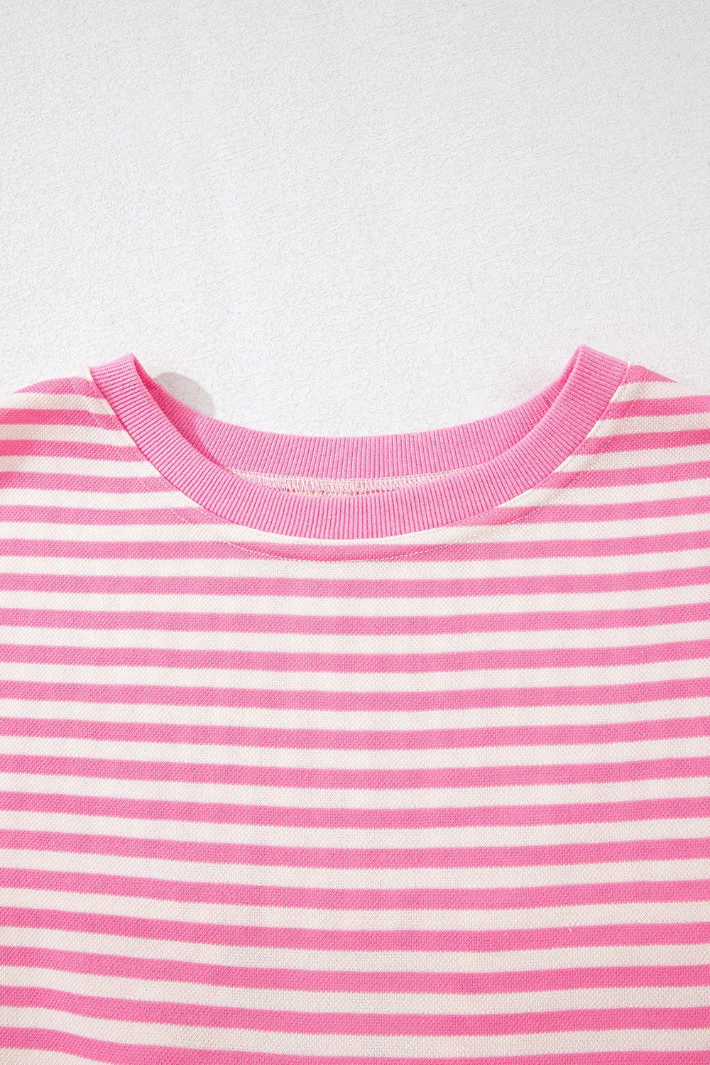 Striped Tie-Back Blouse with Cutout Detail OutfitFlow