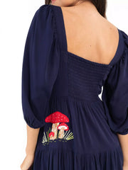 Square Neck Tiered Maxi Dress OutfitFlow