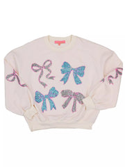 Sparkly Sequin Crewneck Sweatshirt OutfitFlow
