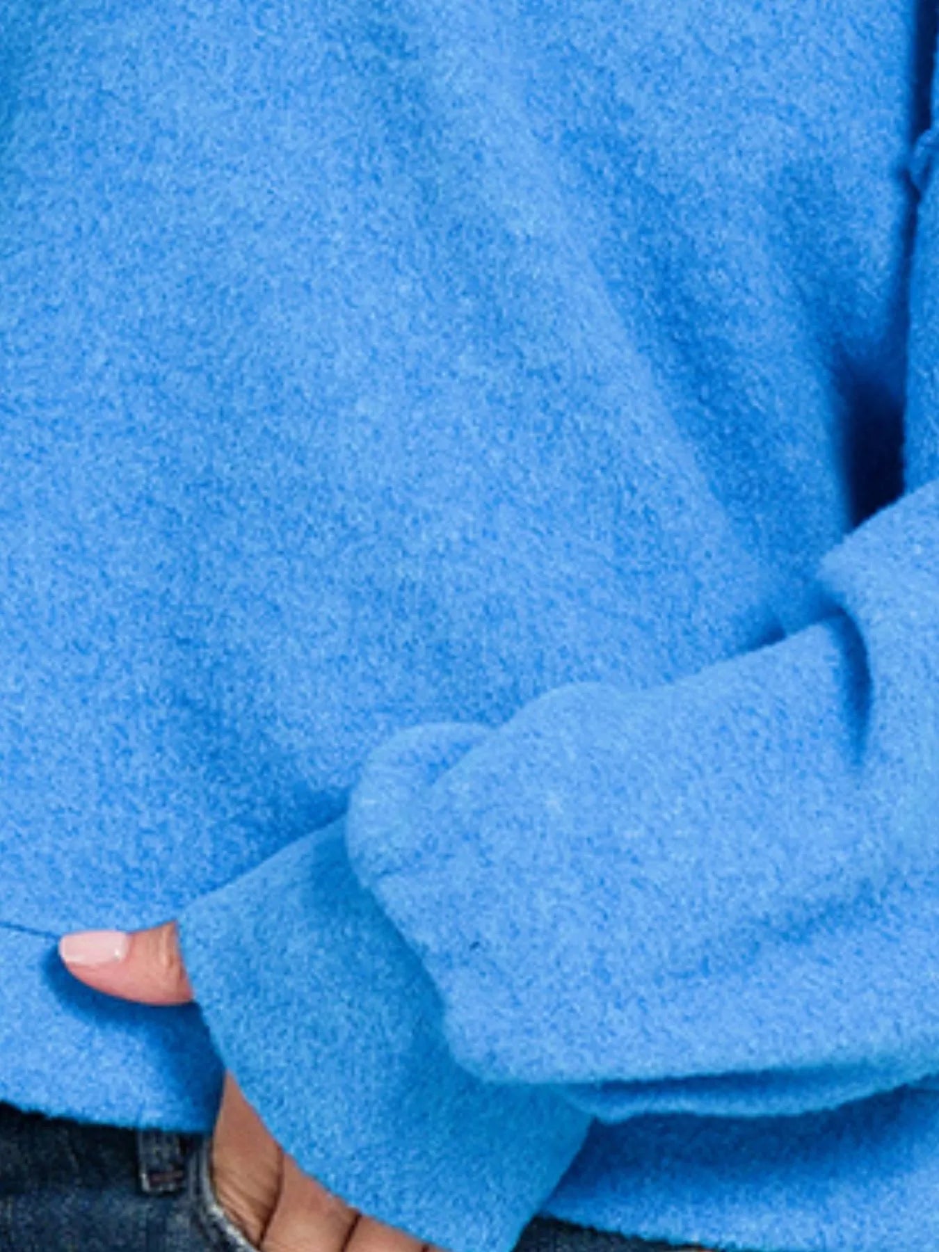 Zenana Brushed Melange Hacci Cropped Sweater OutfitFlow