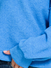 Zenana Brushed Melange Hacci Cropped Sweater OutfitFlow
