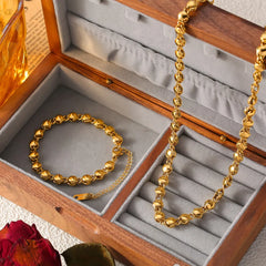 18K Gold-Plated Copper Necklace OutfitFlow