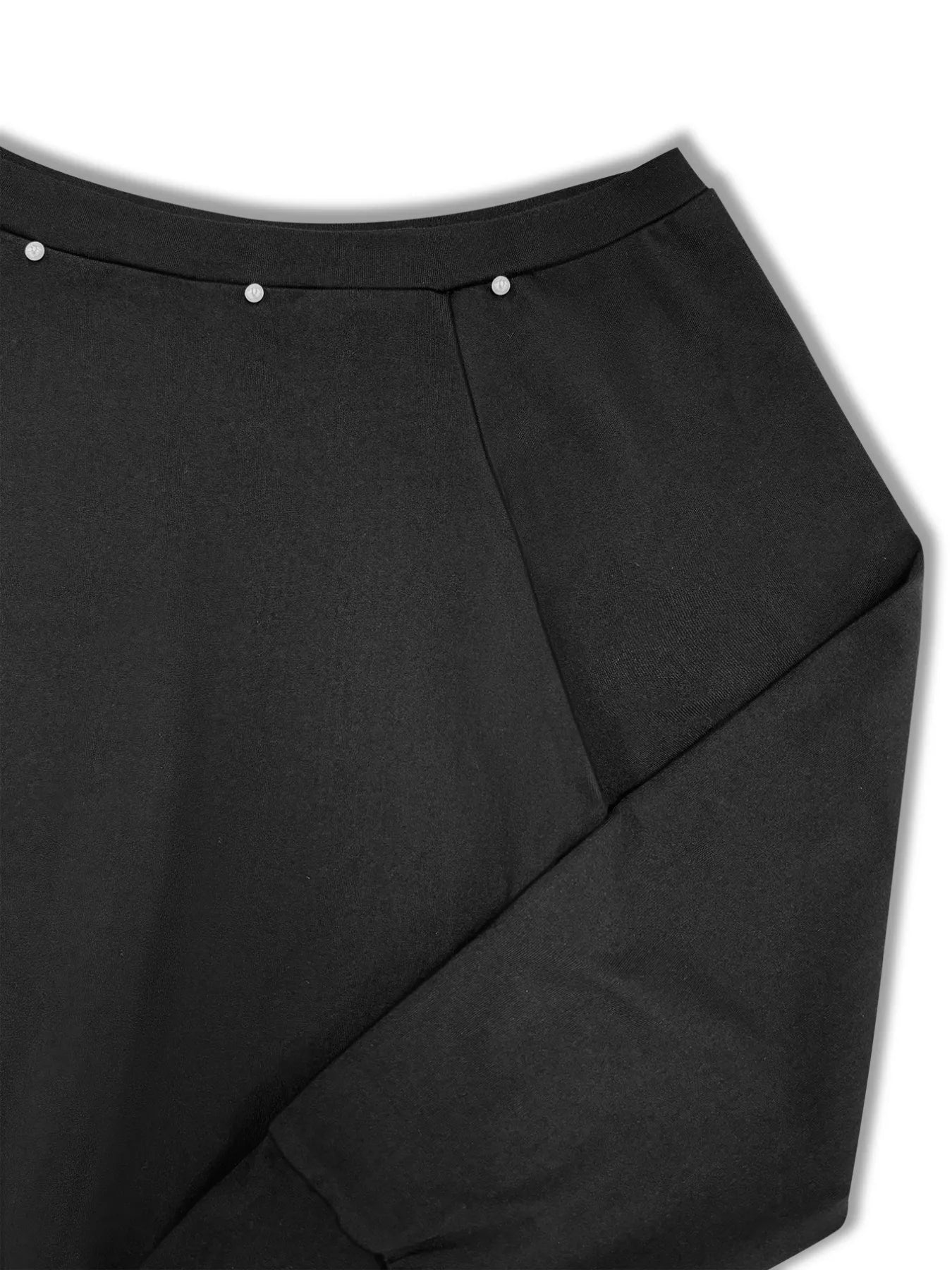 One-Shoulder Pearl Embellished Top and Pants Set OutfitFlow