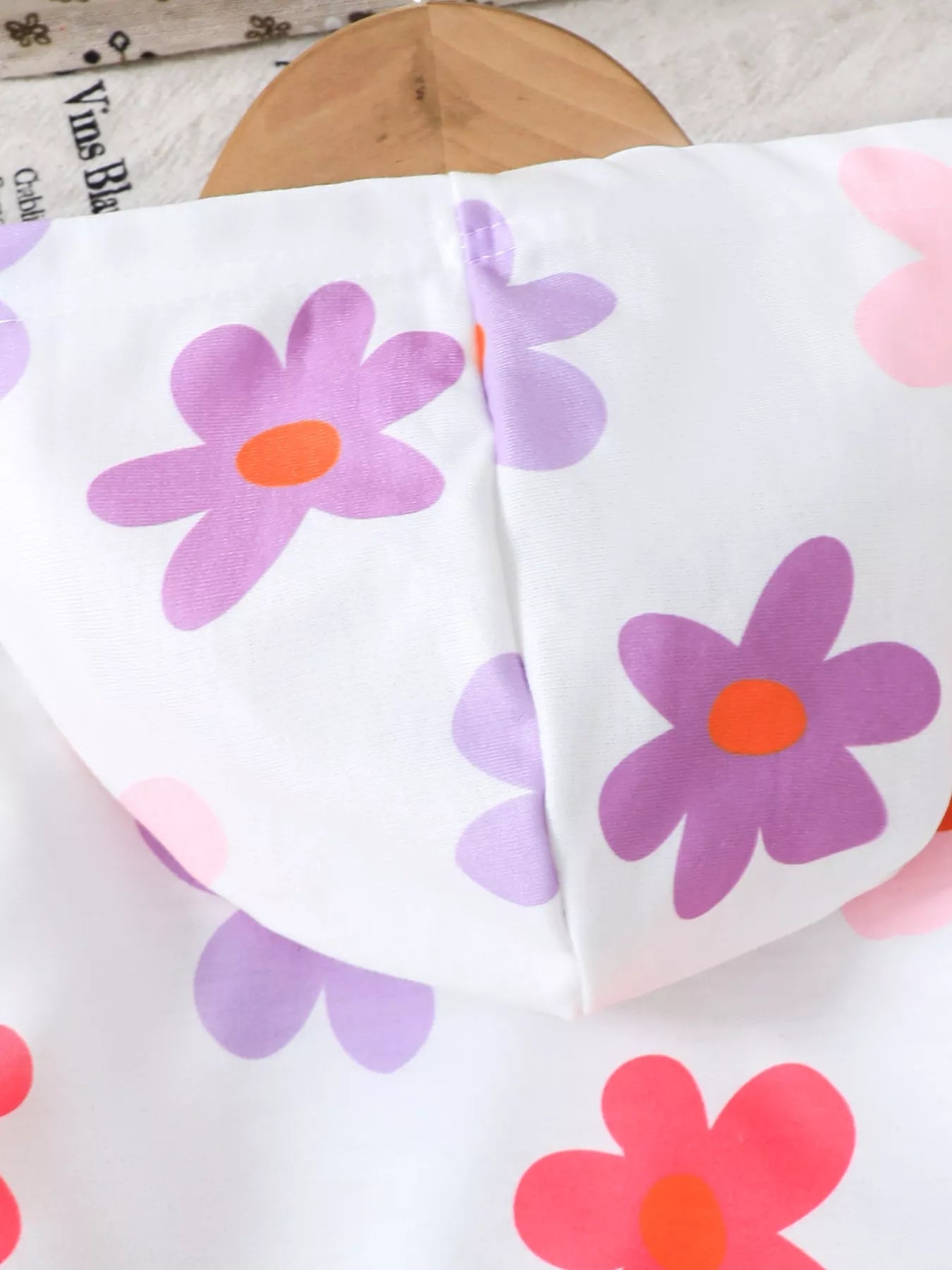 Children's Flower Long Sleeve Hoodie OutfitFlow