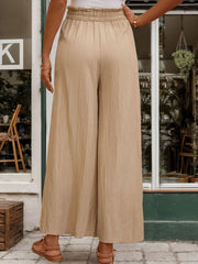 Outfit Flow - Perfee Frill Wide Leg Pants