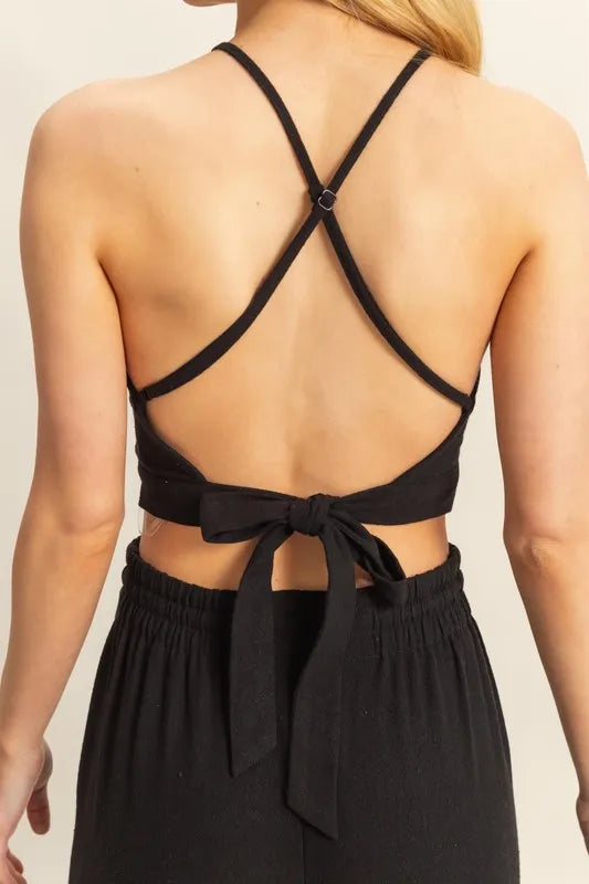 HYFVE Crop Top and Cargo Pants Set OutfitFlow