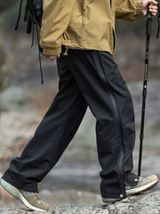 Men's Outdoor Tactical Cargo Pants with Multiple Pockets Black OutfitFlow
