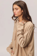 BiBi Solid Side Pocket Thumb Top OutfitFlow