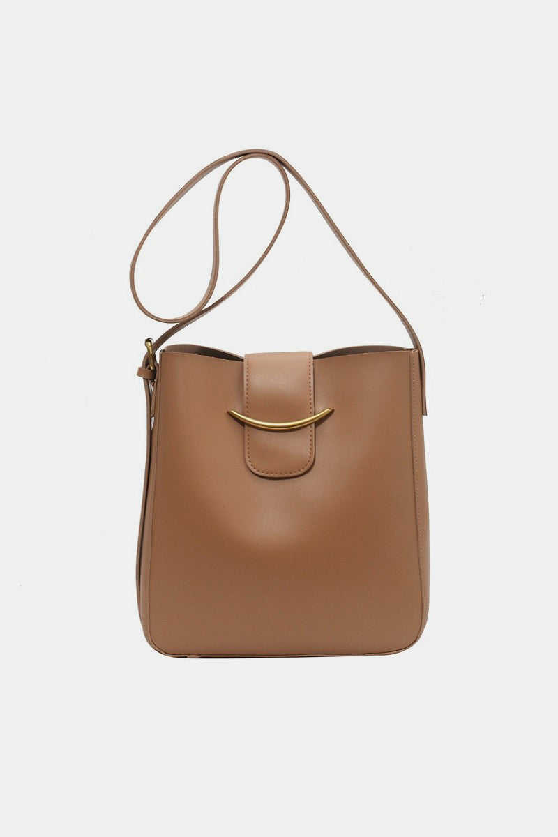 Outfit Flow - Zenana Vegan Leather Adjustable Strap Crossbody Bag