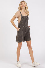Mittoshop Textured Knotted Wide Strap Overalls OutfitFlow