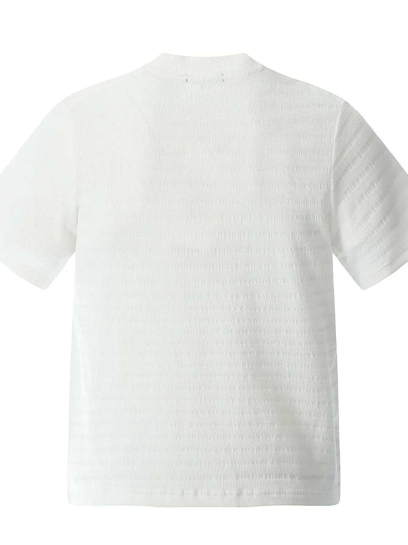 Men's Round Neck Short Sleeve T-Shirt OutfitFlow