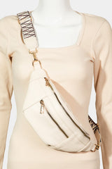 Outfit Flow - Fame PU Leather Crossbody Bag with Removable Strap