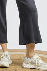 Umgee Drawstring Wide Leg Cropped Pants OutfitFlow
