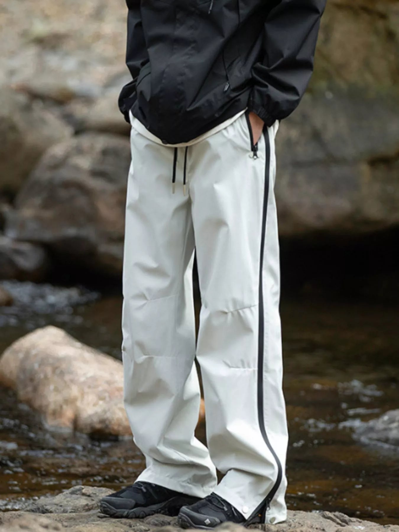 Men's Outdoor Tactical Cargo Pants with Multiple Pockets OutfitFlow