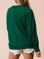 Christmas Gingerbread House Sequin Sweatshirt OutfitFlow