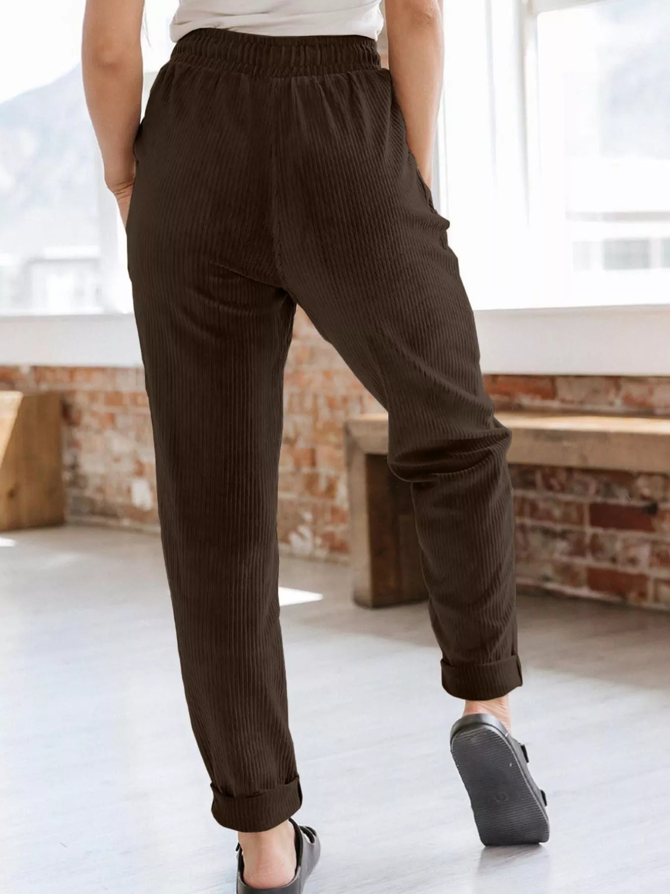 Relaxed Fit Corduroy Pants OutfitFlow