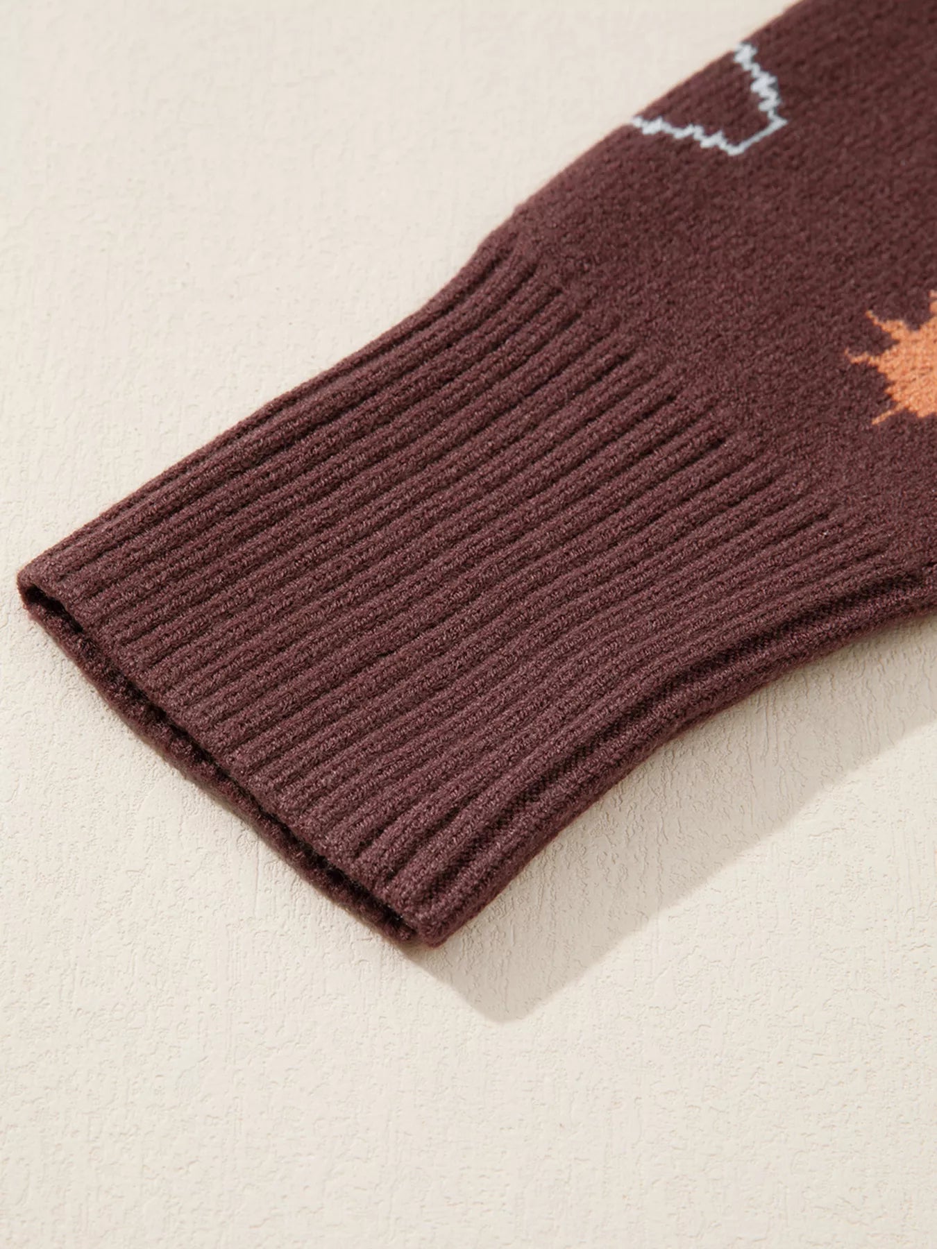 Cowgirl Round Neck Casual Sweater OutfitFlow