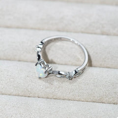 925 Sterling Silver Heart-Shaped Ring OutfitFlow