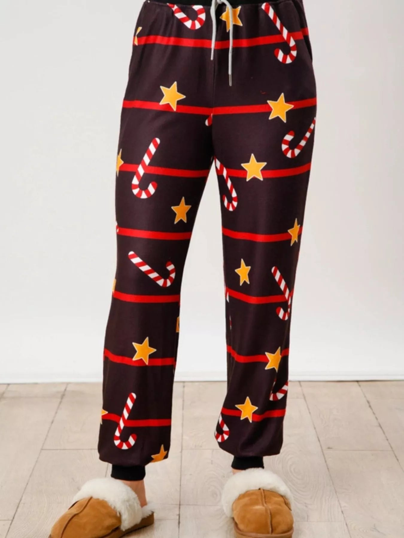 Christmas Long Sleeve Top and Pants Lounge Set OutfitFlow