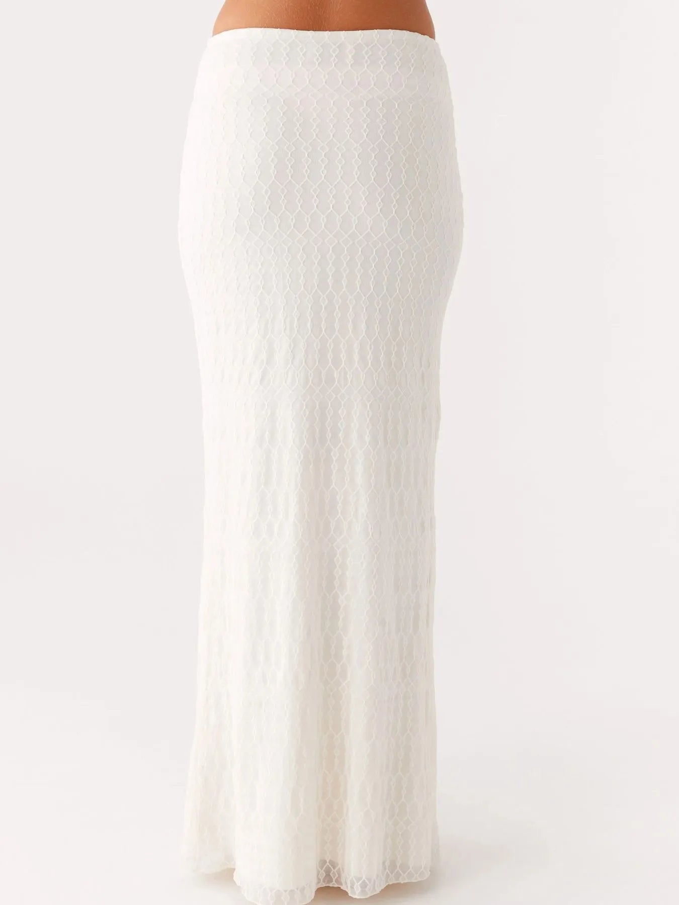 Tie Front Tube Top and Maxi Skirt Set OutfitFlow