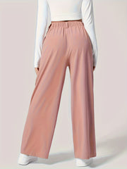 Outfit Flow - Wide Leg Pants with Pockets